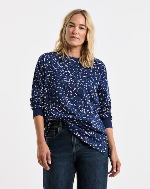 New In - Classic Longline Sweatshirt