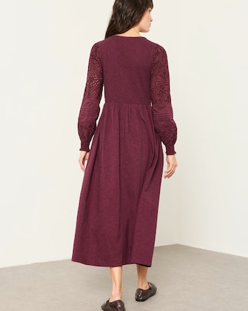 Fatface Dani Broderie Midi