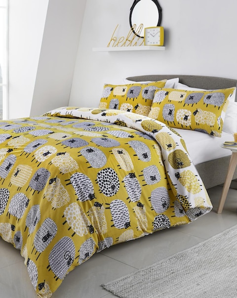 Fusion Dotty Sheep Duvet Cover Set