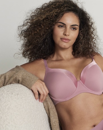 Pretty Secrets (3 Pack) Tuxedo Trim T-Shirt Bras