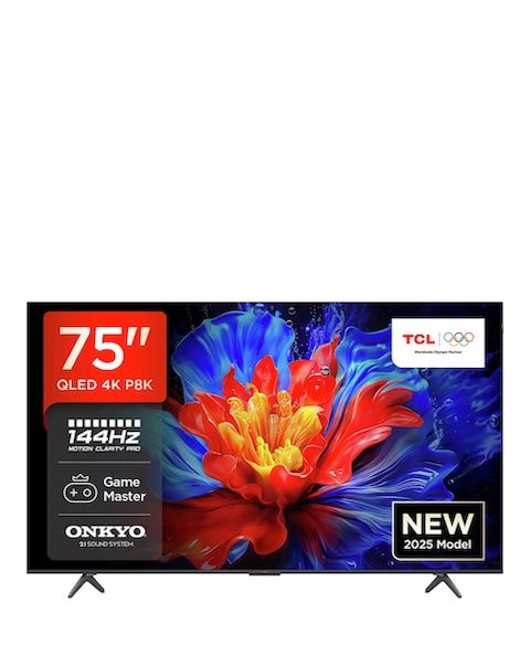 TCL 75P8K-UK 75in 4K Ultra HD HDR TV
