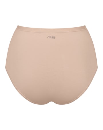 Sloggi Go Daily Cotton (3 Pack) Soft High Waist Knickers