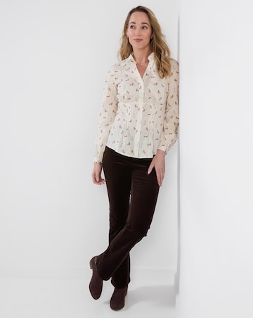 Joe Browns Button Through Dog Print Shirt