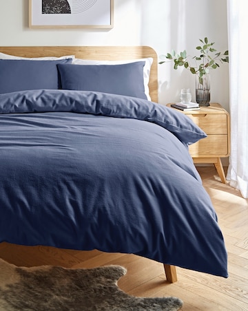 Pure Cotton Cosy Brushed Duvet Cover Set