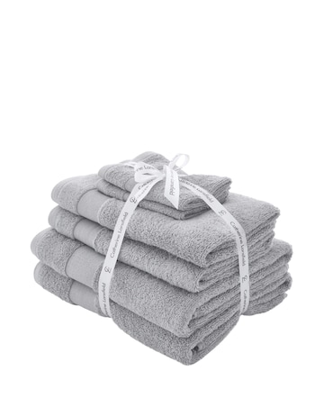 Catherine Lansfield Anti Bacterial 6 Piece Towel Bale