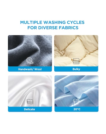Midea 10kg Washer Dryer - White + Installation