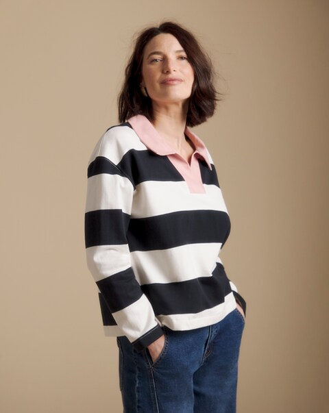 New In - Julipa Contrast Rugby Shirt