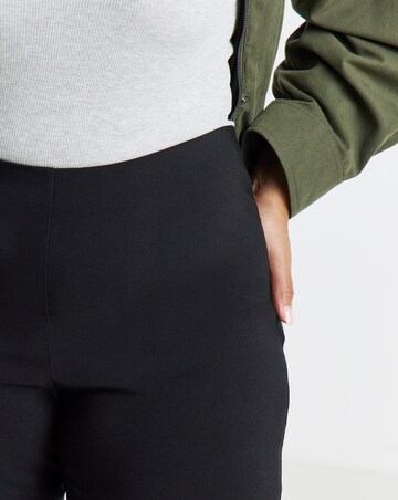 Simply Be Black Bengaline Capri