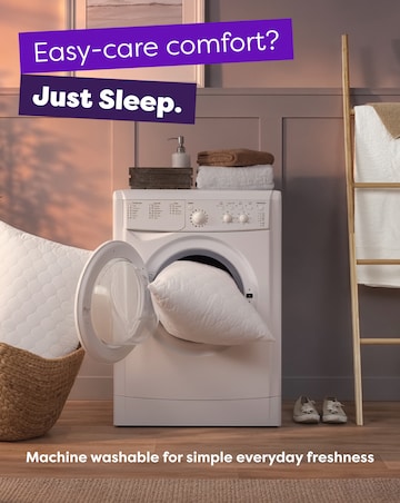 Slumberdown Just Sleep Firm Support Pillow 4 Pack