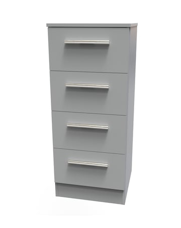 Eider Ready Assembled 4 Drawer Tallboy - Kids