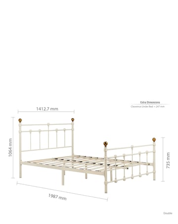 Atlas Metal Bed Frame