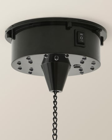 ValueLights Novelty Rotating Battery Operated Disco Ball Ceiling Light