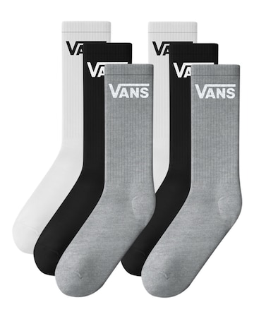 VANS Classic Crew 6 Pack Socks