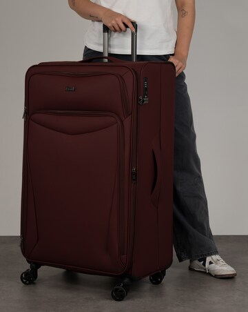 Rock Luggage Vitality 4pc Softshell Suitcase Set