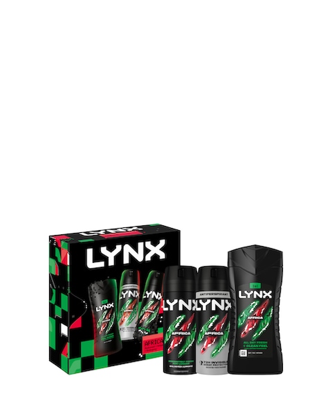New In - Lynx Africa Trio Gift Set