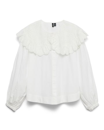 Vero Moda Lilo Collar Woven Blouse