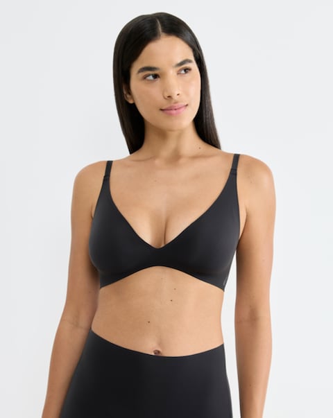 Sloggi Zero Feel The Up Plunge Bra Black