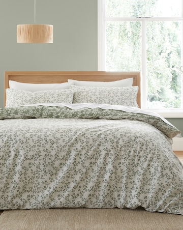 Bianca Shadow Leaves Duvet Cover Set
