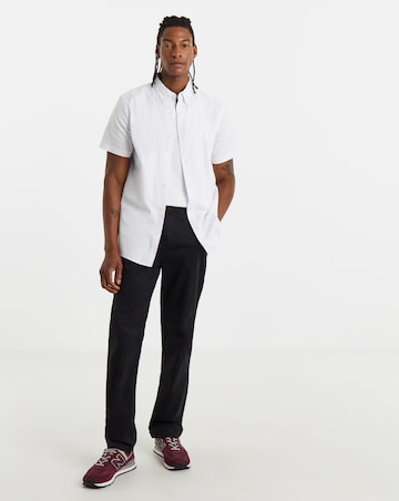 Short Sleeve Oxford Shirt Long
