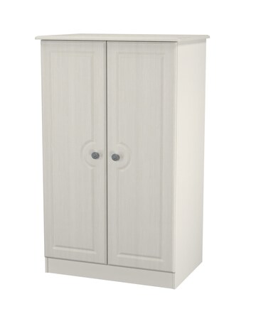 Peregrine Ready Assembled 2 Door Midi Wardrobe - Kids
