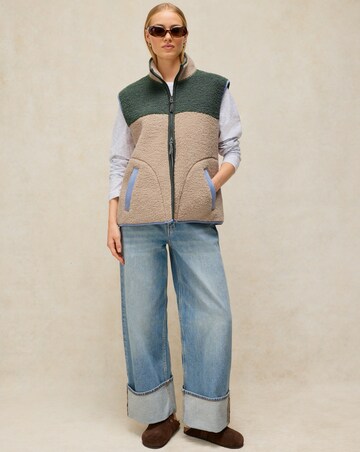 White Stuff Borg Zip Through Gilet