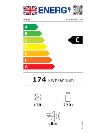Midea Premium Combi FridgFreez