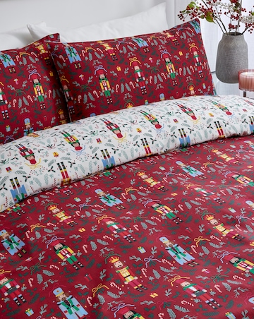 Nutcracker Cotton Blend Duvet Cover Set