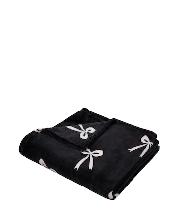 Fusion Bows Fleece Throw