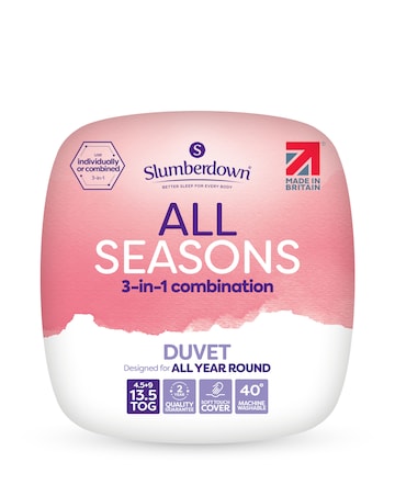Slumberdown All Seasons Combi 13.5 Tog Duvet