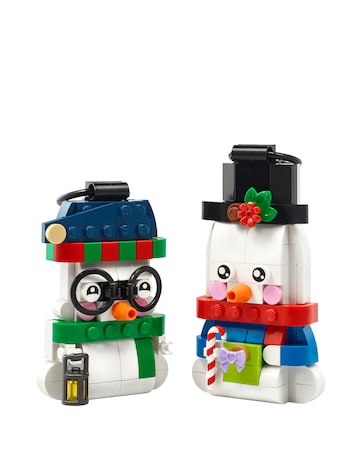 LEGO Snowman Ornaments 40812