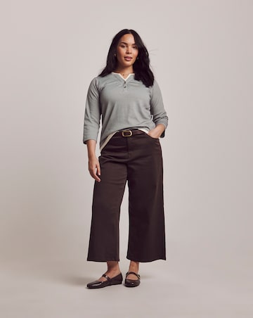 Julipa 2 In 1 Stripe Cotton Jersey Top
