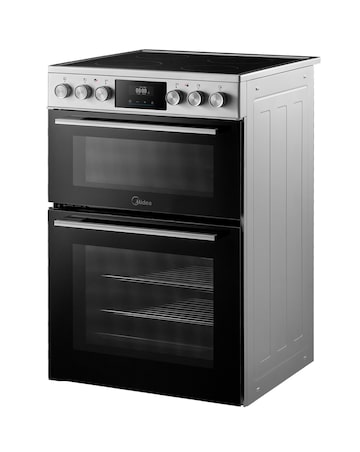 Midea 60cm Freestanding Electric Cooker - Stainless Steel + Installation