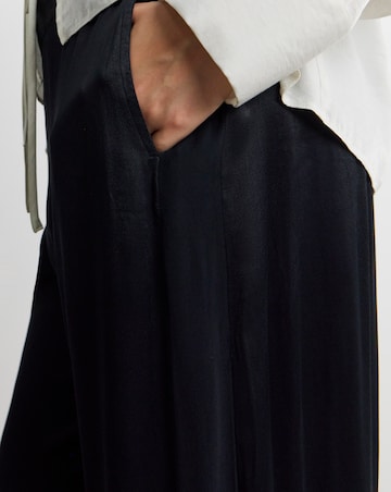 Joanna Hope Hammered Satin Wide Leg Trousers