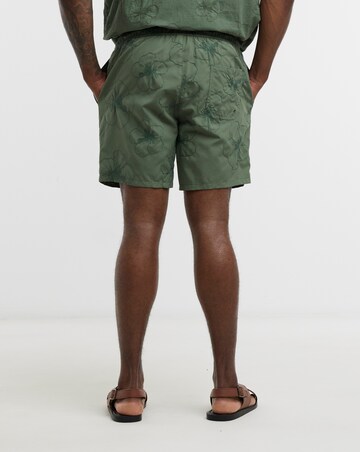 Embroidered Co Ord Swim Shorts