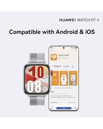 Huawei Watch Fit 4 Aluminium Alloy - Grey