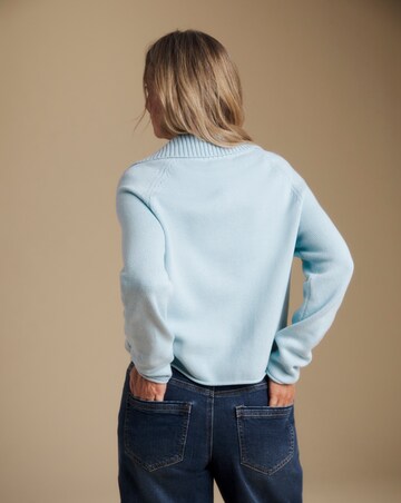 Julipa Pure Cotton Cable Knitted Cardigan