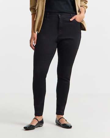 Black 24/7 Stretch Skinny Jeans