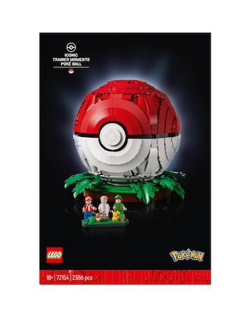 LEGO Pokemon Iconic Trainer Moments Poke Ball 72154