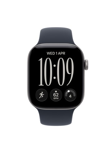 Apple Watch Series 12 GPS 42mm - Space Grey Aluminium/Navy Blue Sport Band - S/M