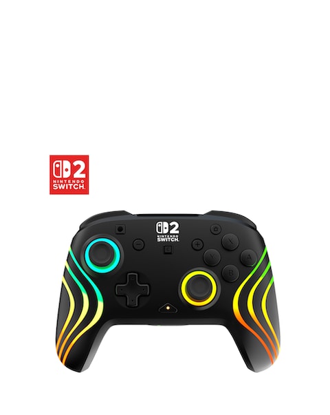 Turtle Beach Afterglow Wave Wireless RGB Gaming Controller for Nintendo Switch 2