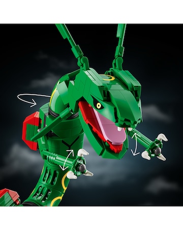 LEGO Pokemon Rayquaza Decor Building Set 72168