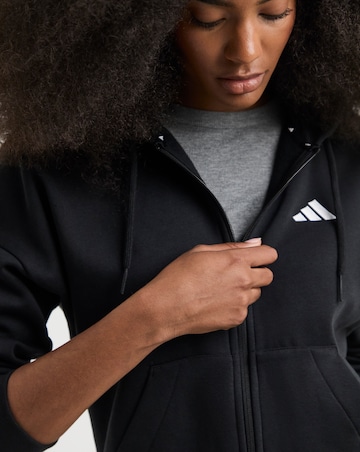 adidas Essentials 3 Stripes Fleece Hoodie