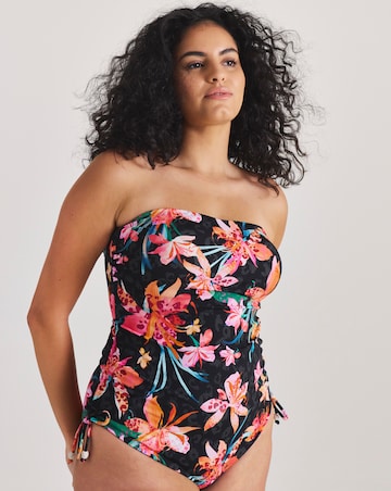 Magisculpt Adjustable Bandeau Medium Control Swimsuit