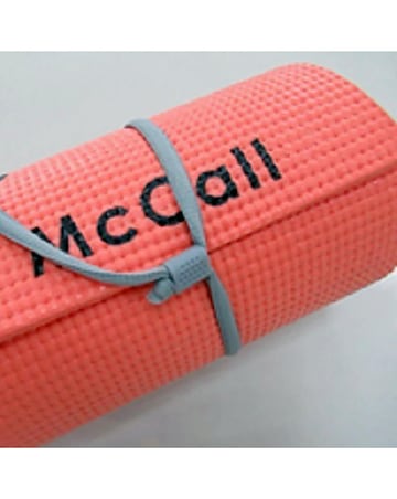 Davina McCall Yoga Mat & Foam Roller Set Orange