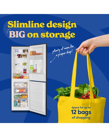 RUSSELL HOBBS FRIDGE FREEZER W/ WD INST