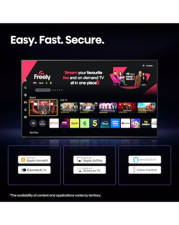 Hisense 50E6STUK 50in 4K Ultra HD HDR LED Smart TV