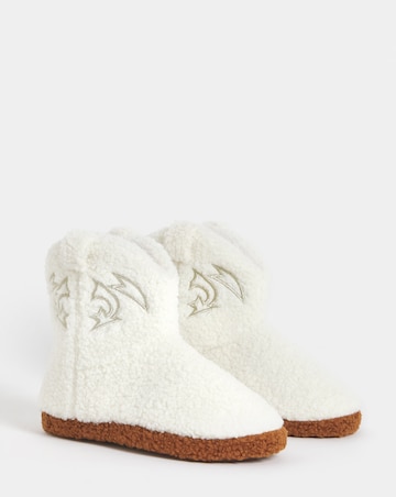 Rodeo Cowboy Slipper Boots - Standard Fit (D)