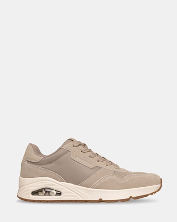 Skechers Uno Vintage Air Trainer - Taupe