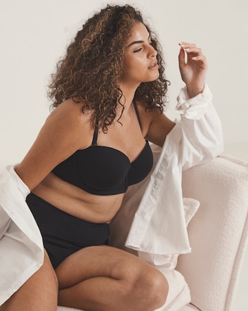 Pretty Secrets (3 Pack) Cotton Multiway Bras (B-F) Black/White/Blush