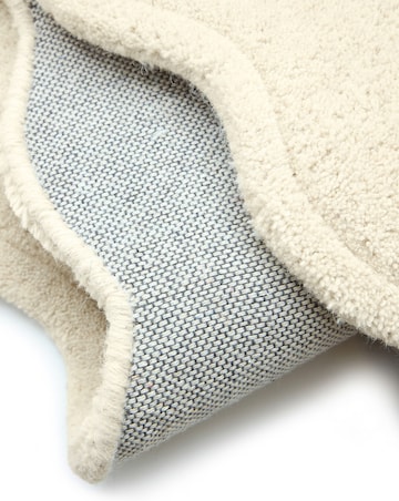 Scalloped Elsie Hand-Tufted Woollen Rug